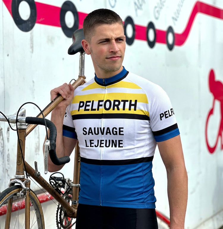 Retro Wielershirt Pelforth Lejeune - Gruppo Sportivo