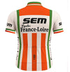 Retro Wielershirt Sem - Rood/Wit/Groen  Gruppo Sportivo