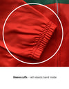 Retro Wielerjack (fleece) La Casera Rood - REDTED