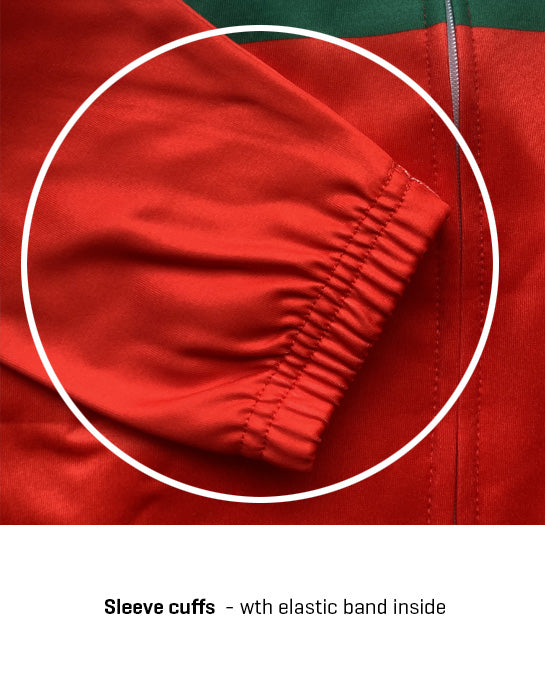 Retro Wielerjack (fleece) La Casera Rood - REDTED