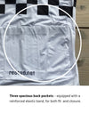 Retro Dames Wielershirt Peugeot Wit/Zwart - REDTED