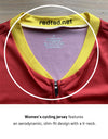 Retro Dames Wielershirt TI-Raleigh rood - REDTED