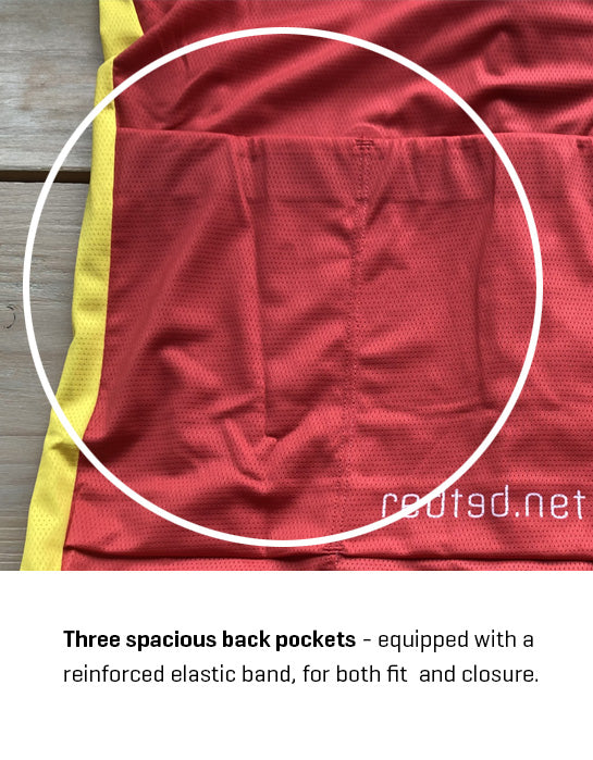 Retro Dames Wielershirt TI-Raleigh rood - REDTED