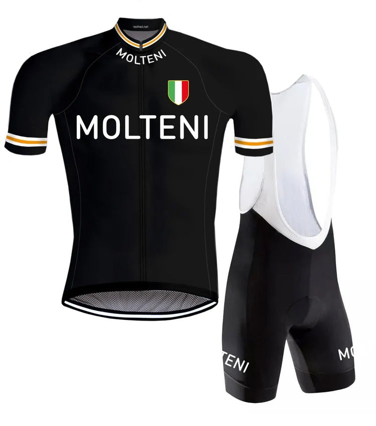 Retro-Kombinationsset Molteni Schwarz - REDTED