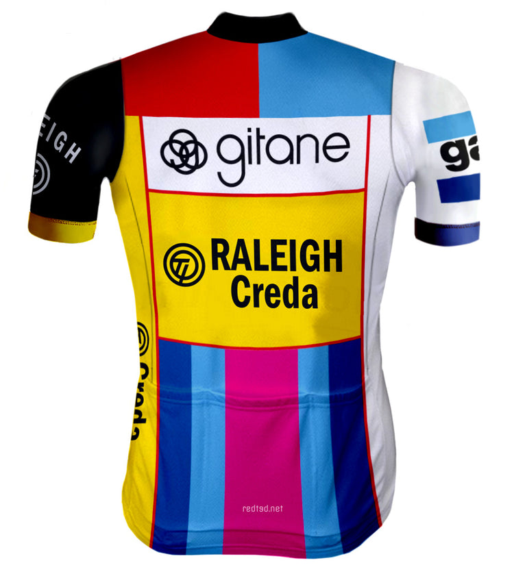 Retro Wielershirt 'Monsieur Tour' van REDTED
