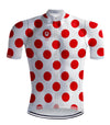 Retro Wielertenue Bolletjestrui - REDTED