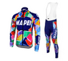 Retro Combinatieset lange broek Mapei - Veelkleurig