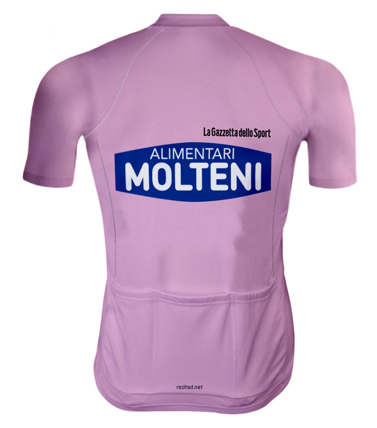 Retro Wielershirt Molteni  Giro d'Italia Roze - REDTED