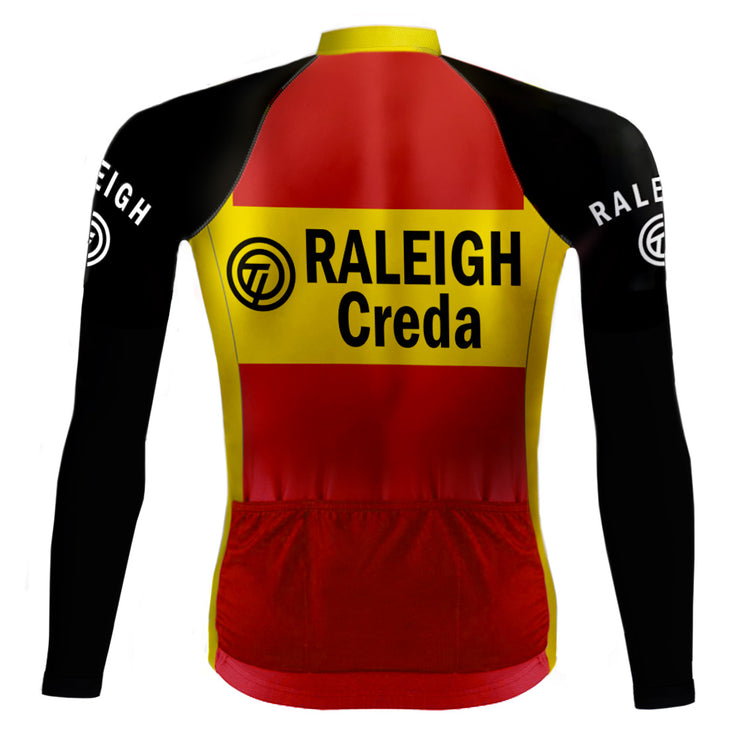 Retro Winter Wielerjack TI-Raleigh( FLEECE) - REDTED