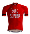 Retro Wielertenue Solo Superia Rood - REDTED