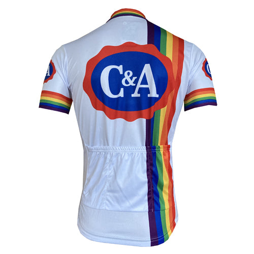 C&A - wielershirt - radtrikot - achterkant