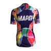 Retro Wielershirt Dames Mapei - Veelkleurig