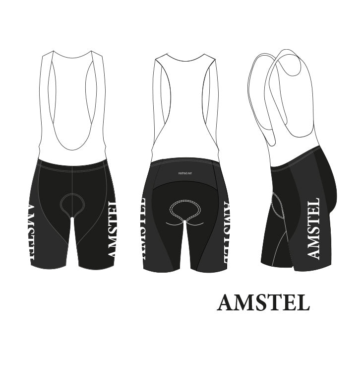 Retro Wielertenue Amstel Bier Rood/Blauw - REDTED
