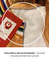 Retro Winter Wielerjack Molteni ( FLEECE) - Oranje REDTED