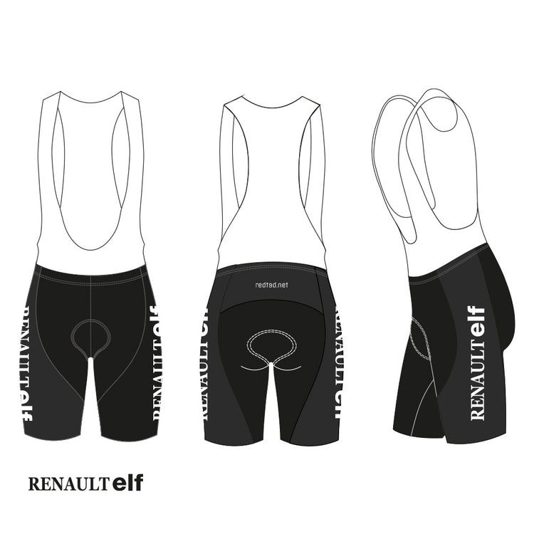 Retro Wielertenue Renault Elf - REDTED