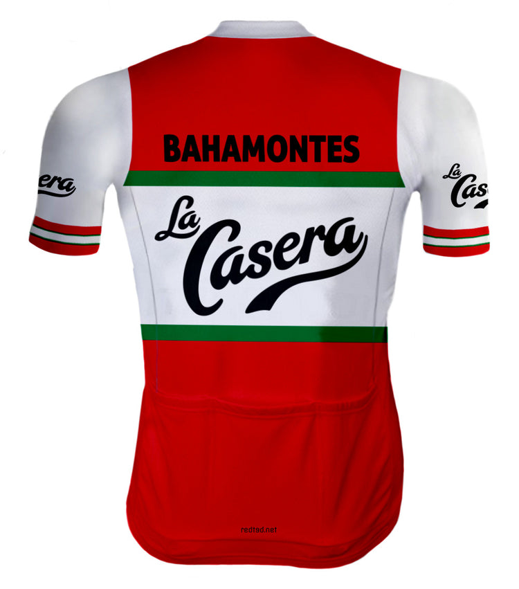 Retro Wielershirt La Casera Rood - REDTED