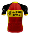 Retro Wielershirt TI-Raleigh rood - REDTED