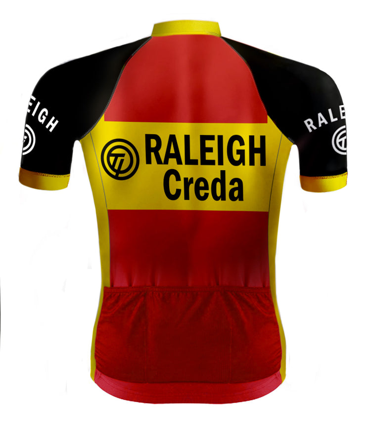 Retro Wielershirt TI-Raleigh rood - REDTED