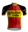 Retro Wielertenue TI-Raleigh rood - REDTED