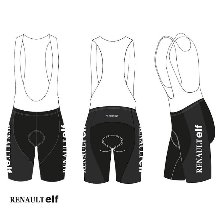 Retro Wielerbroek Renault Elf - REDTED